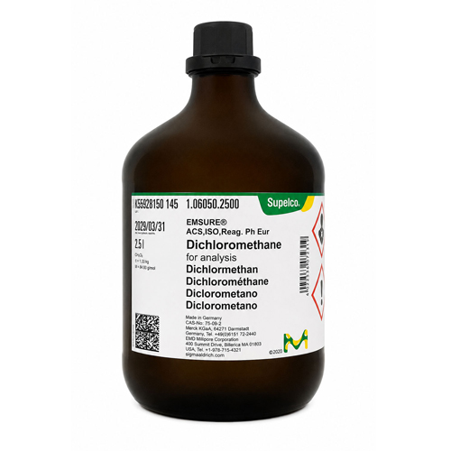دی کلرومتان 2.5 لیتری EMSURE گرید ACS ISO Reag. Ph Eur