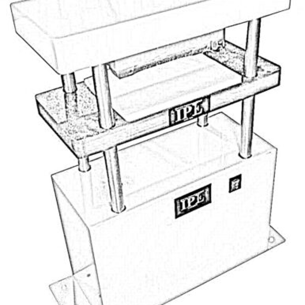 Automatic tensile dumbbell punching machine